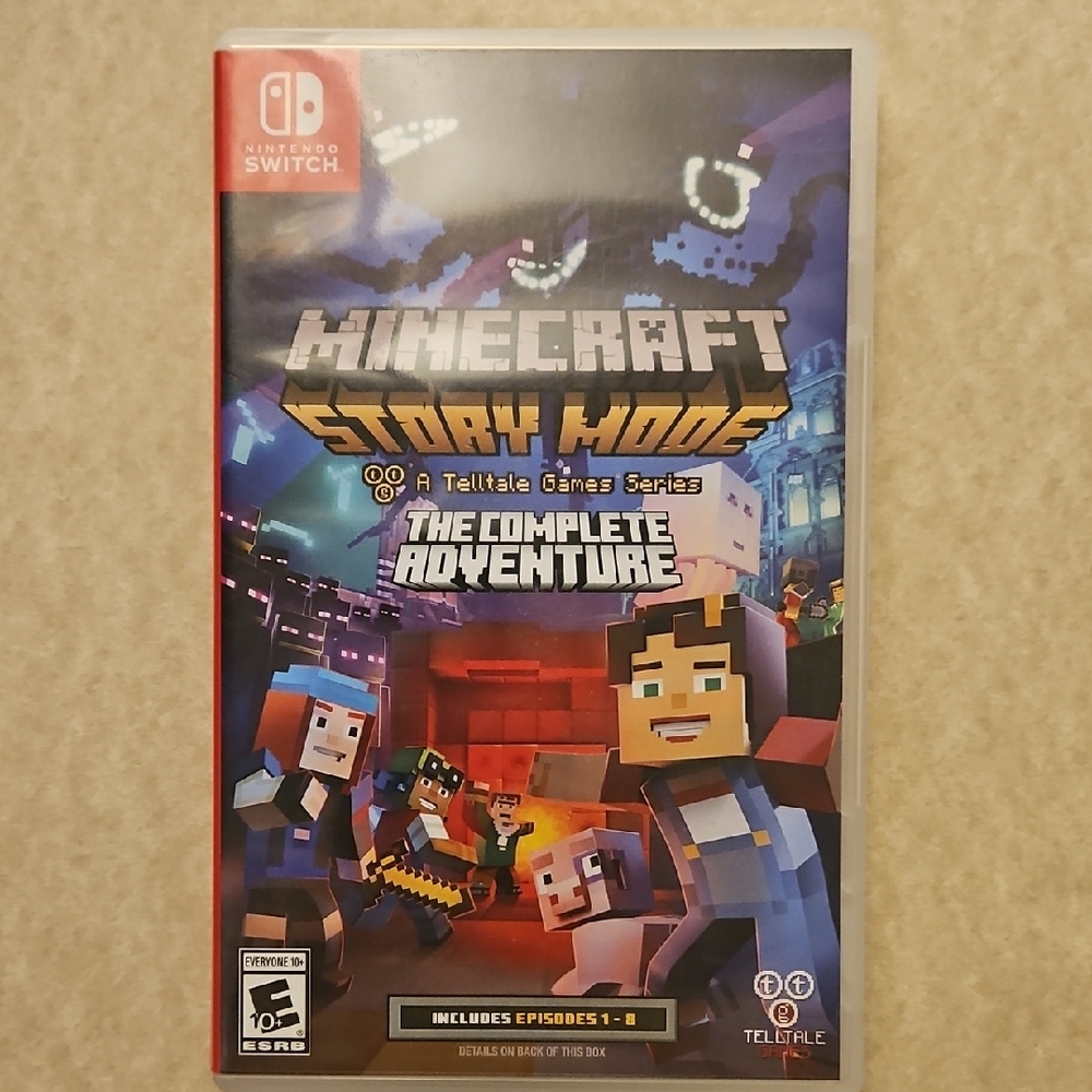 Nintendo Switch Minecraft Story Mode Adventure